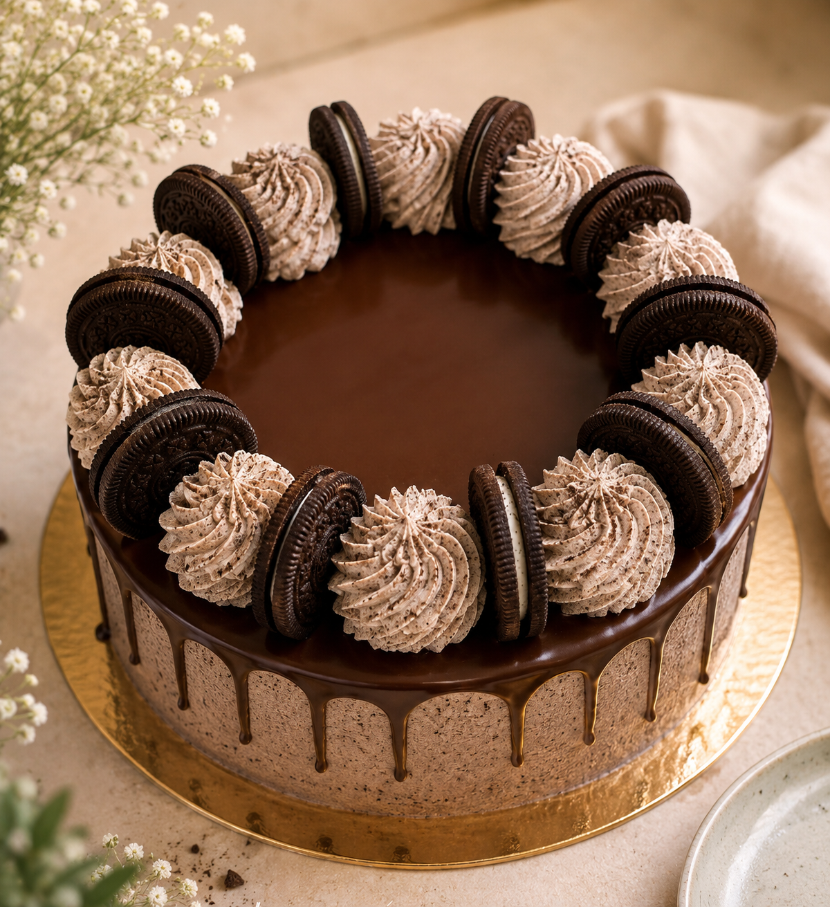 čokoládový dort se sušenkami Oreo